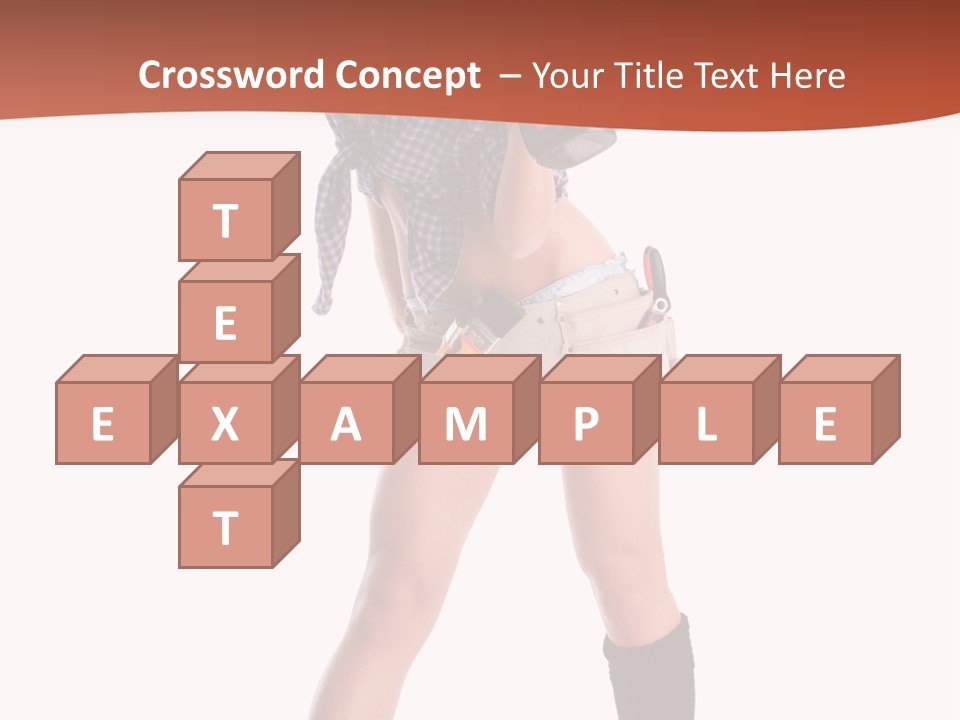 White Person Renovation PowerPoint Template