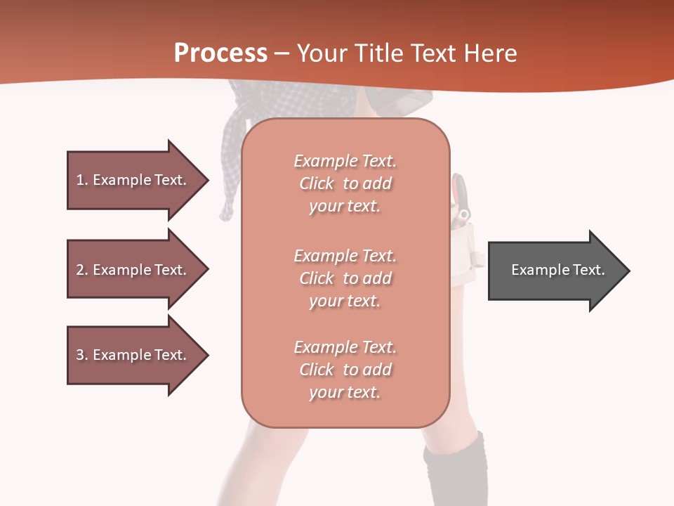 White Person Renovation PowerPoint Template