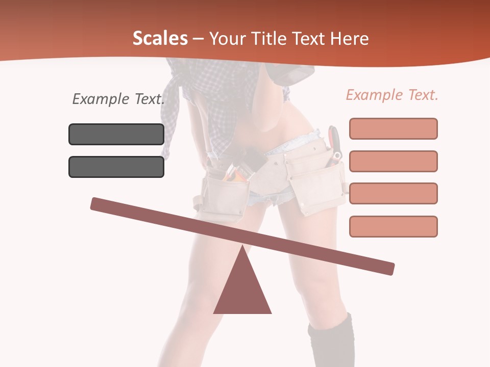 White Person Renovation PowerPoint Template