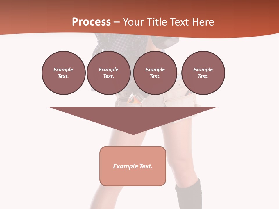 White Person Renovation PowerPoint Template