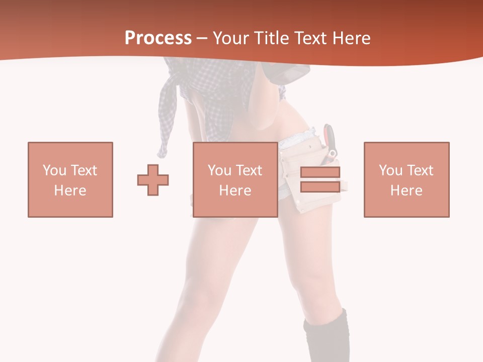 White Person Renovation PowerPoint Template