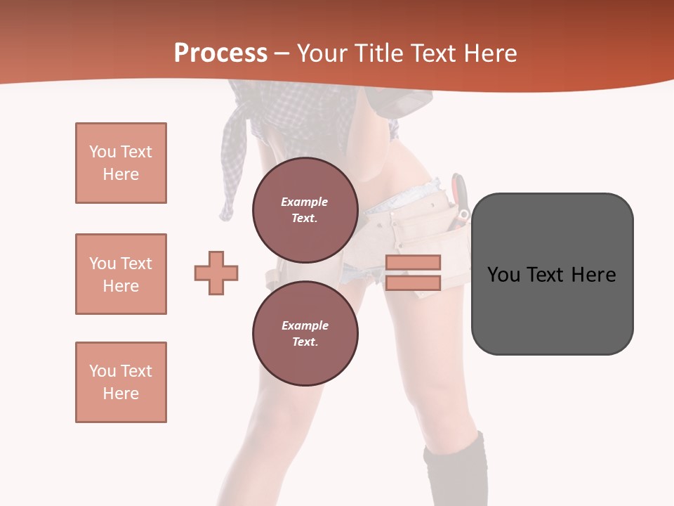 White Person Renovation PowerPoint Template
