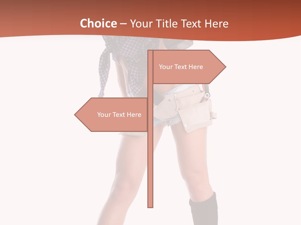 White Person Renovation PowerPoint Template