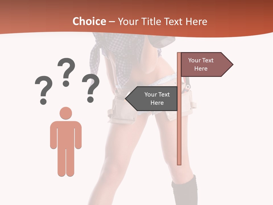 White Person Renovation PowerPoint Template