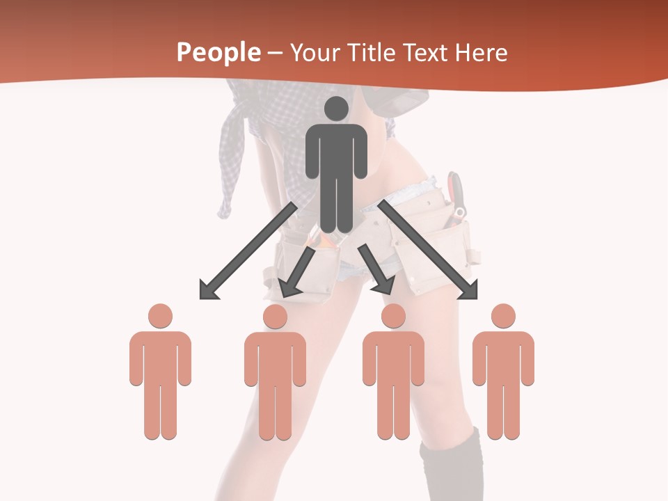 White Person Renovation PowerPoint Template