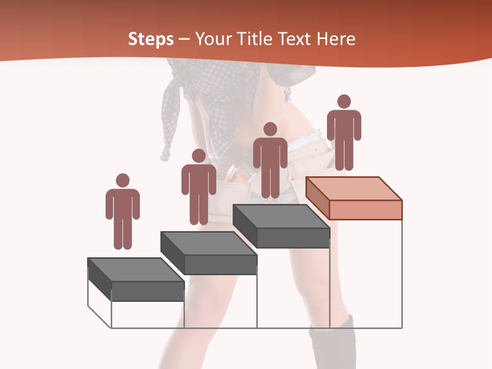 White Person Renovation PowerPoint Template