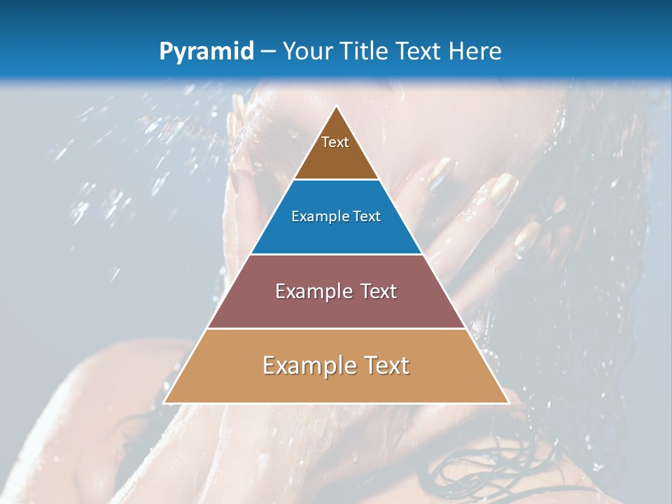 Girl Spray Clean PowerPoint Template