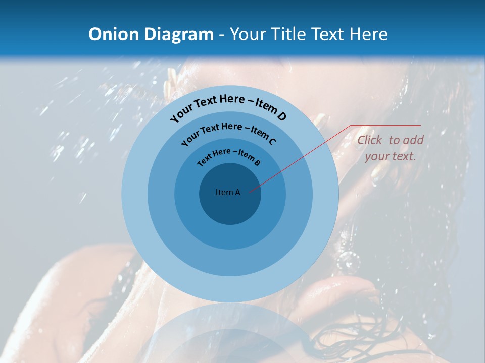 Girl Spray Clean PowerPoint Template