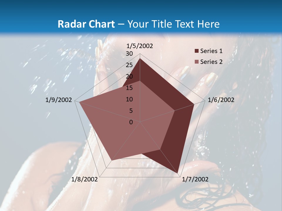 Girl Spray Clean PowerPoint Template