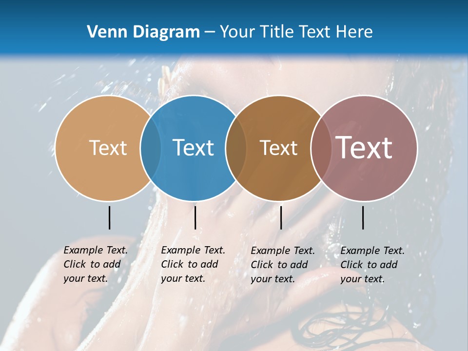 Girl Spray Clean PowerPoint Template