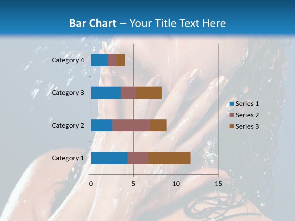 Girl Spray Clean PowerPoint Template