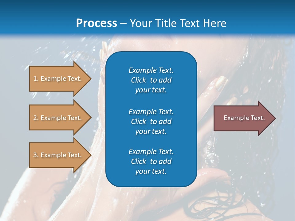 Girl Spray Clean PowerPoint Template