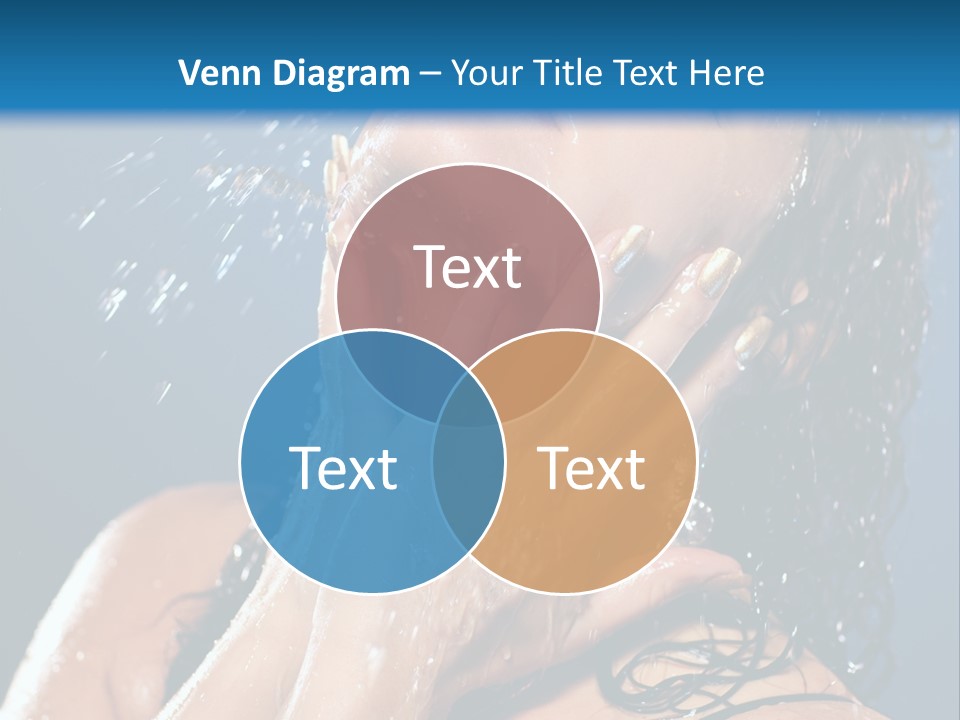 Girl Spray Clean PowerPoint Template