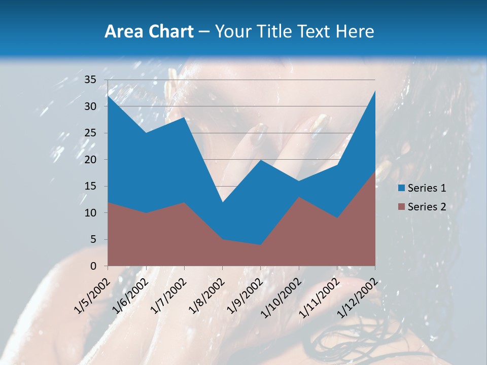 Girl Spray Clean PowerPoint Template
