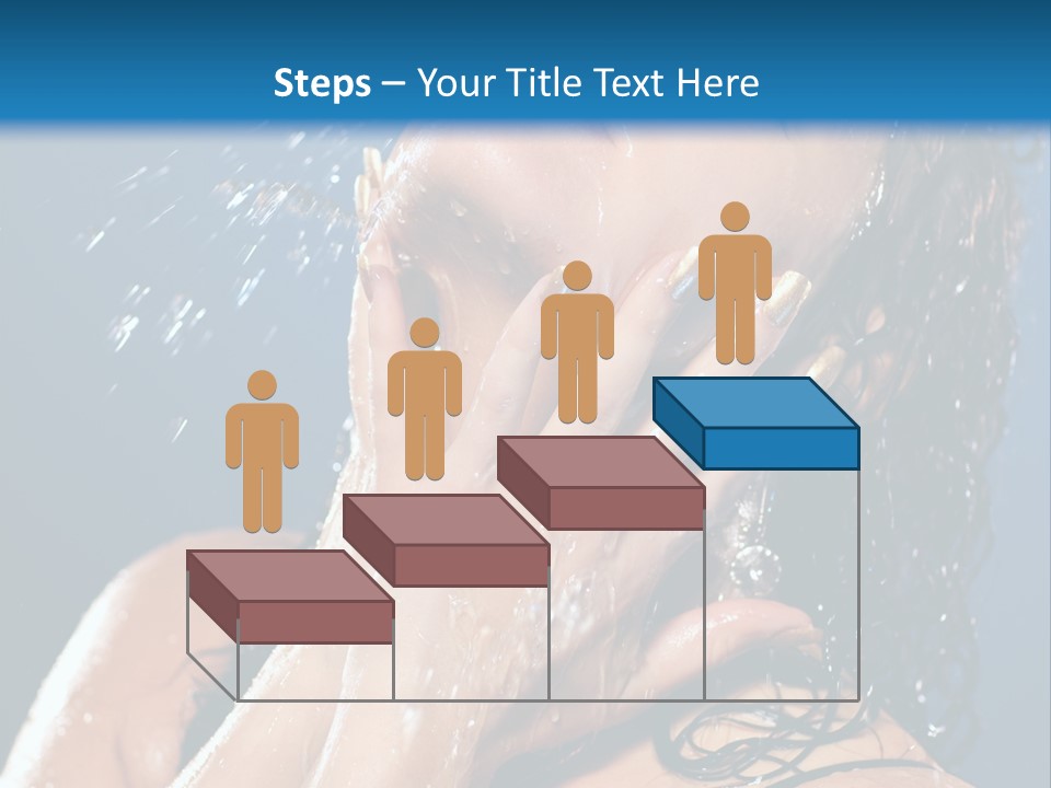 Girl Spray Clean PowerPoint Template