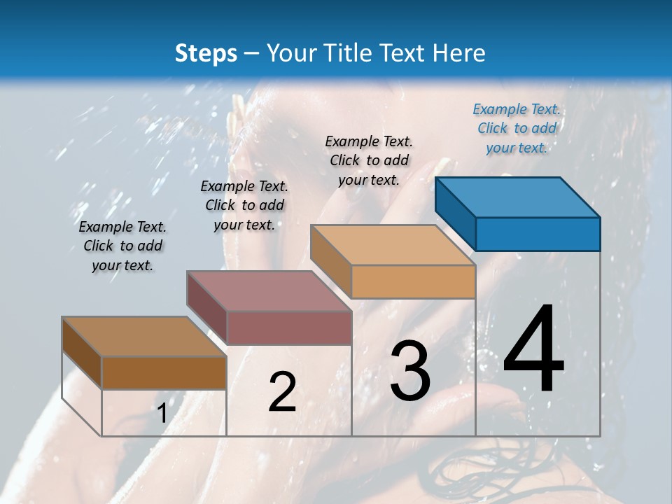 Girl Spray Clean PowerPoint Template