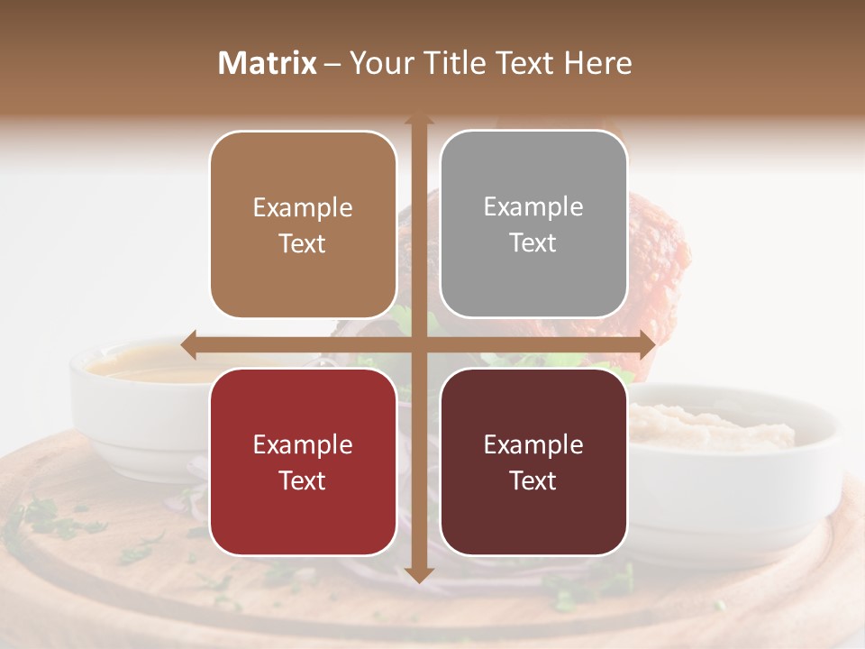 Potato Fried Lunch PowerPoint Template