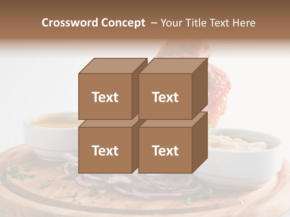 Potato Fried Lunch PowerPoint Template