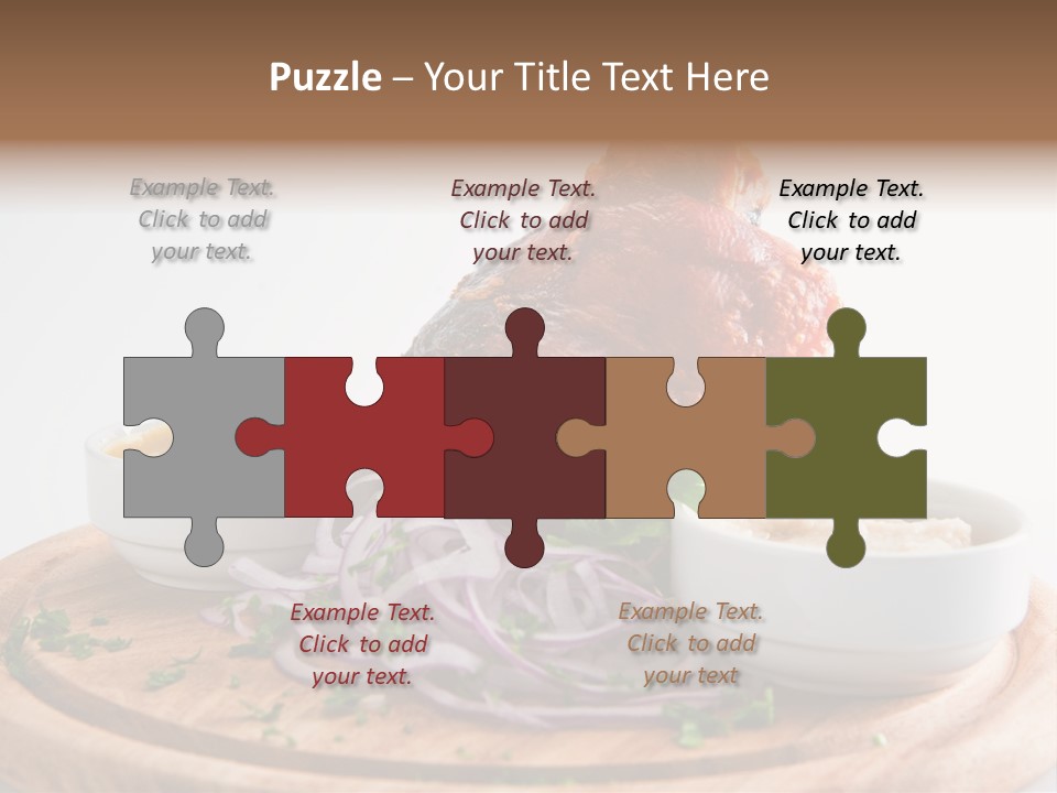 Potato Fried Lunch PowerPoint Template