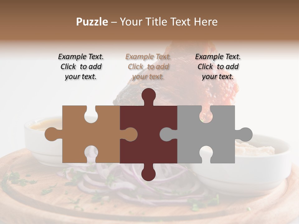 Potato Fried Lunch PowerPoint Template