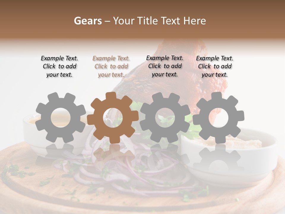 Potato Fried Lunch PowerPoint Template