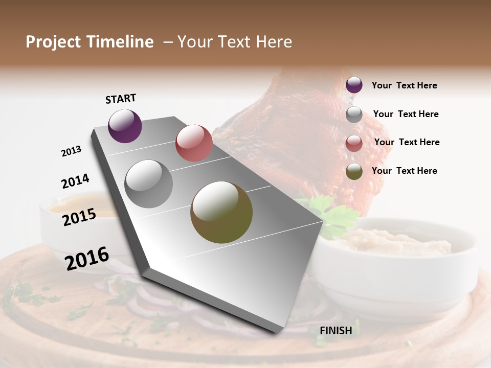Potato Fried Lunch PowerPoint Template