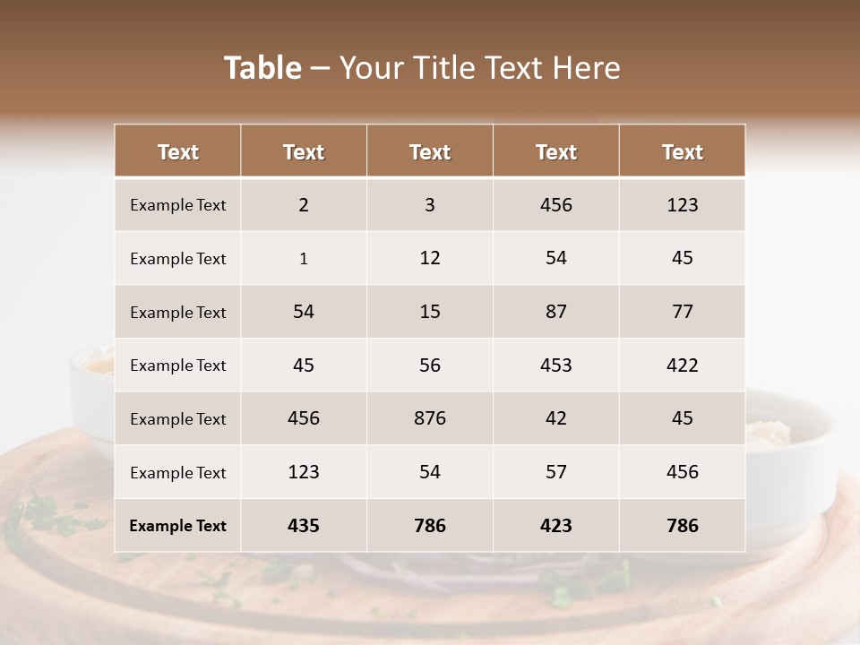 Potato Fried Lunch PowerPoint Template