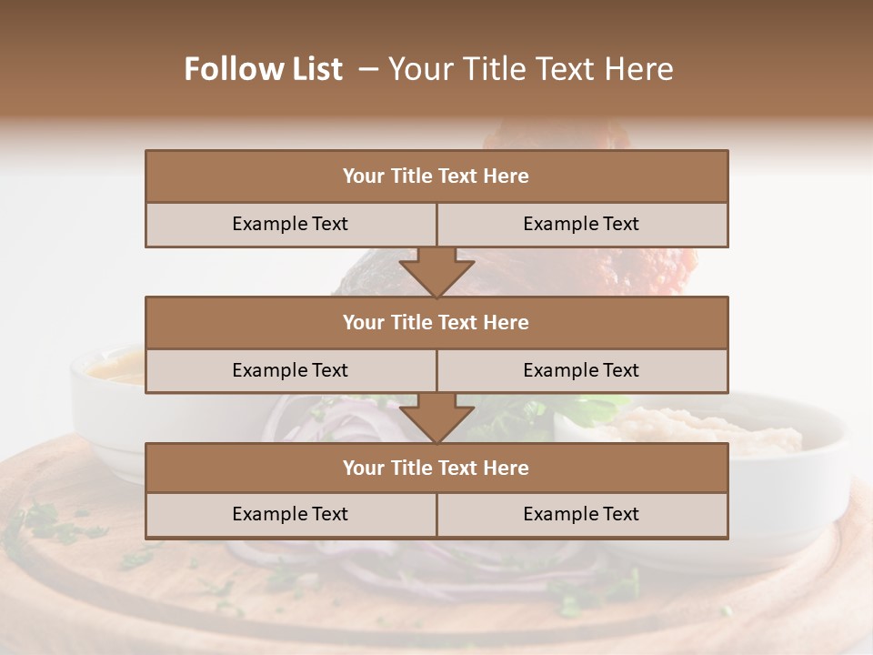 Potato Fried Lunch PowerPoint Template