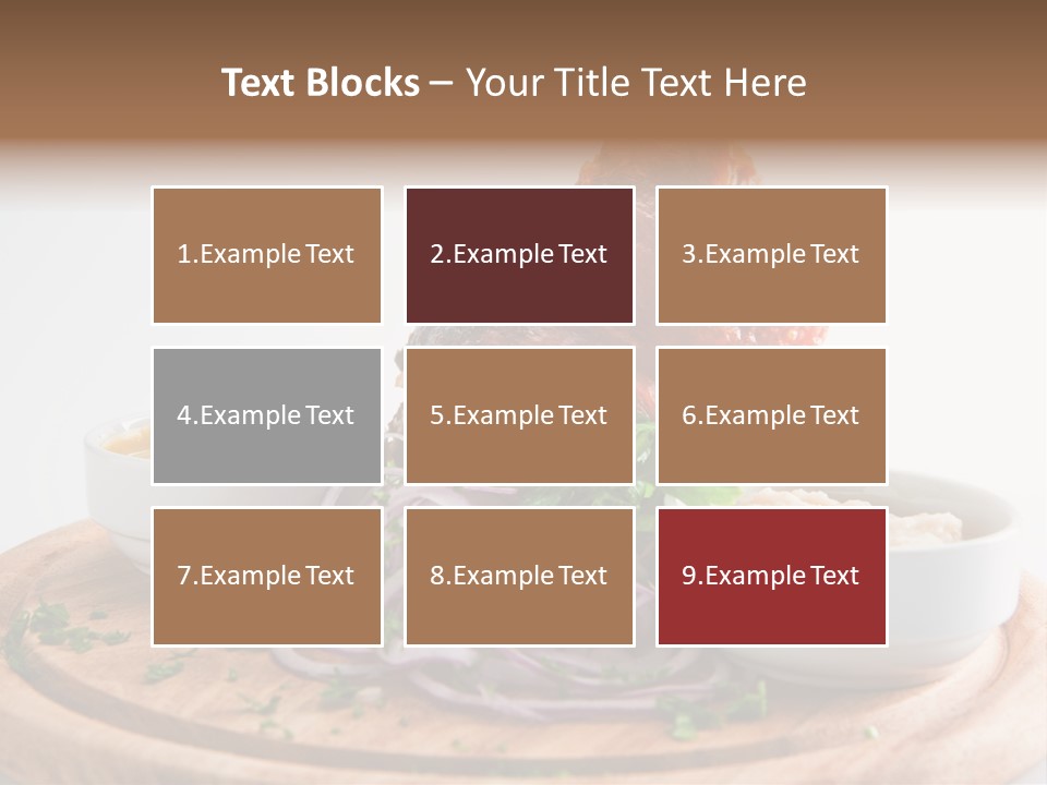 Potato Fried Lunch PowerPoint Template