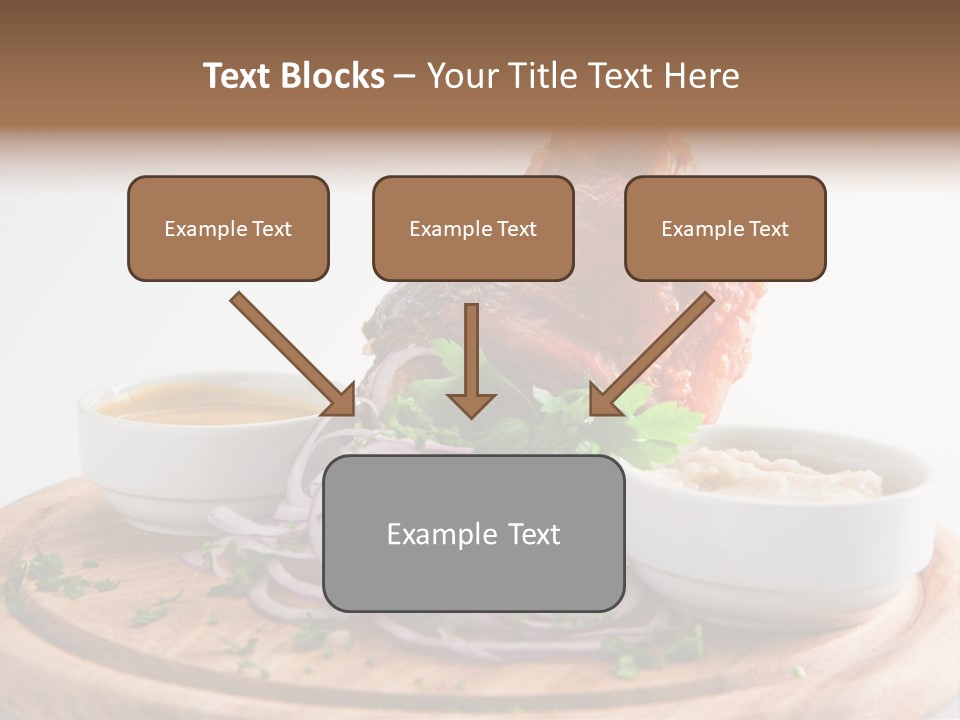 Potato Fried Lunch PowerPoint Template