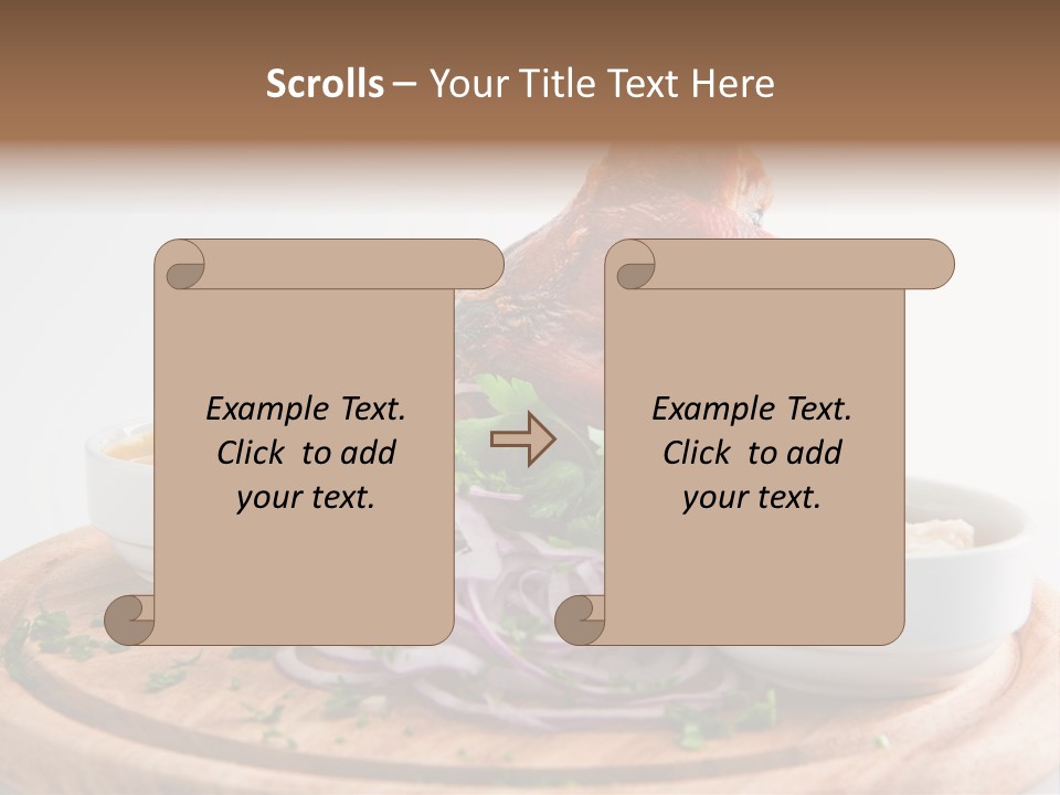 Potato Fried Lunch PowerPoint Template