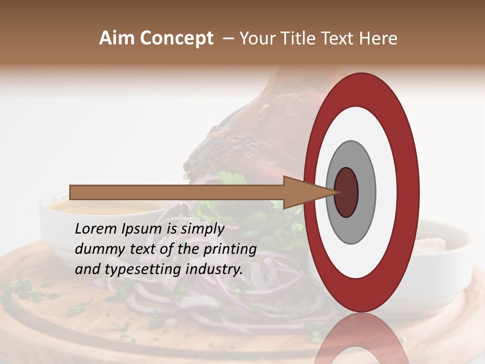 Potato Fried Lunch PowerPoint Template