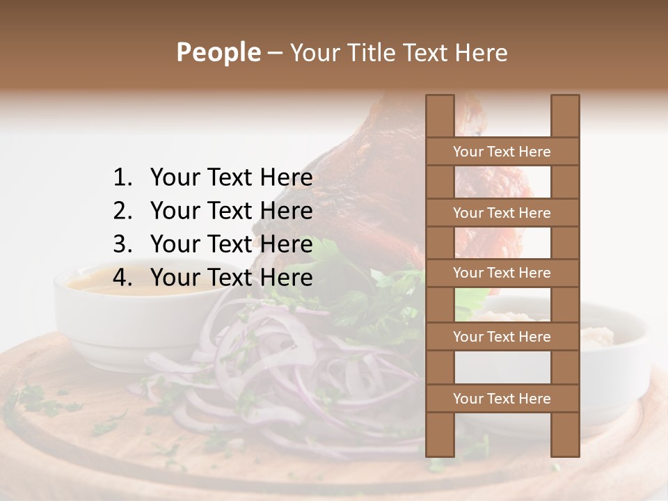 Potato Fried Lunch PowerPoint Template