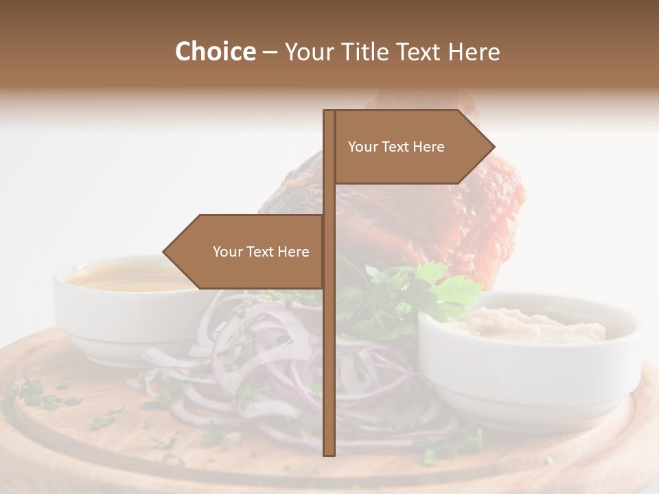 Potato Fried Lunch PowerPoint Template