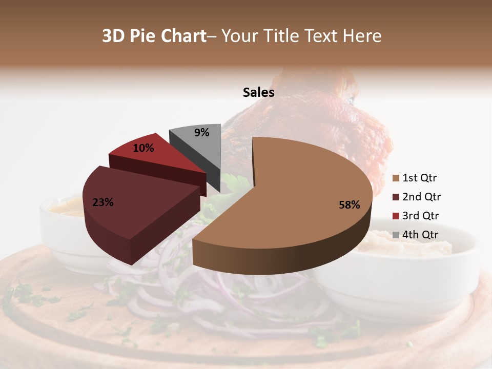 Potato Fried Lunch PowerPoint Template
