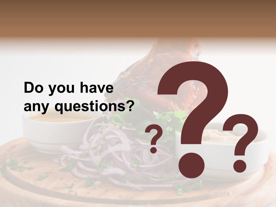 Potato Fried Lunch PowerPoint Template