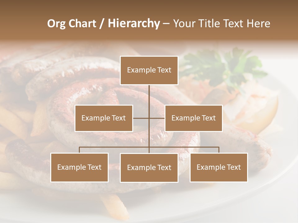 Green White Slice PowerPoint Template