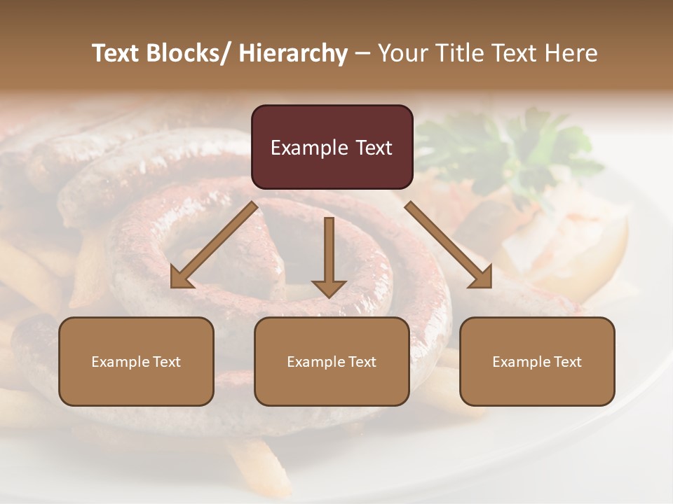 Green White Slice PowerPoint Template