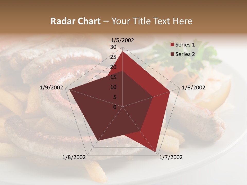 Green White Slice PowerPoint Template