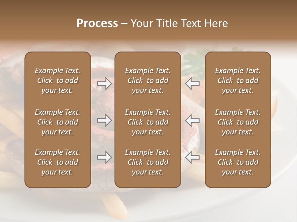 Green White Slice PowerPoint Template