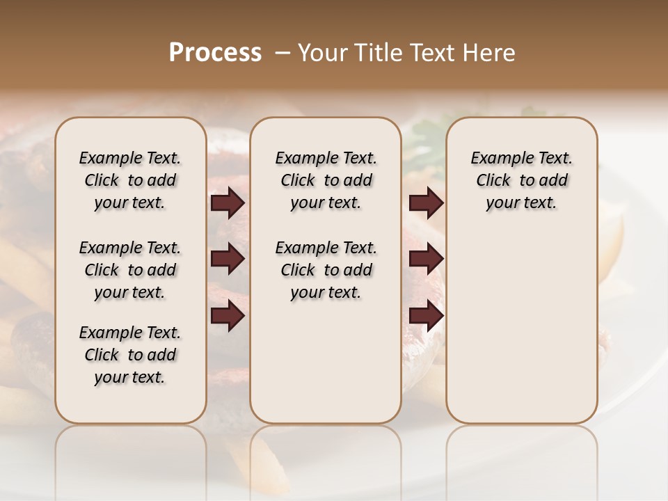 Green White Slice PowerPoint Template