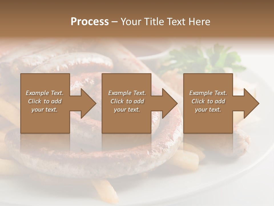 Green White Slice PowerPoint Template