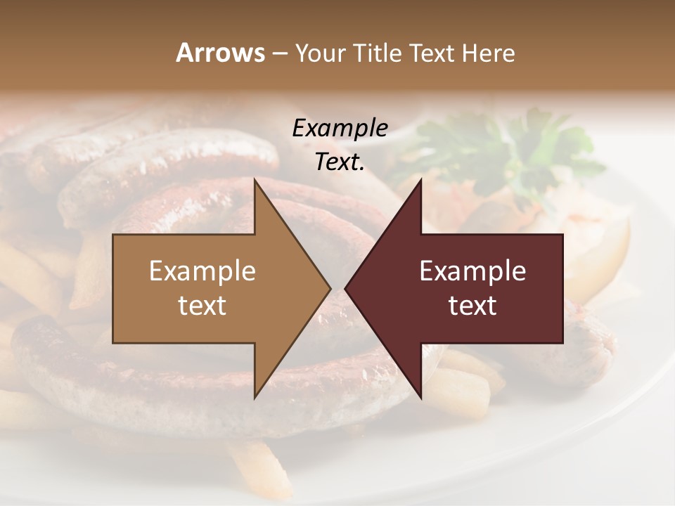Green White Slice PowerPoint Template