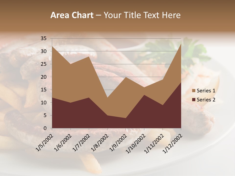 Green White Slice PowerPoint Template