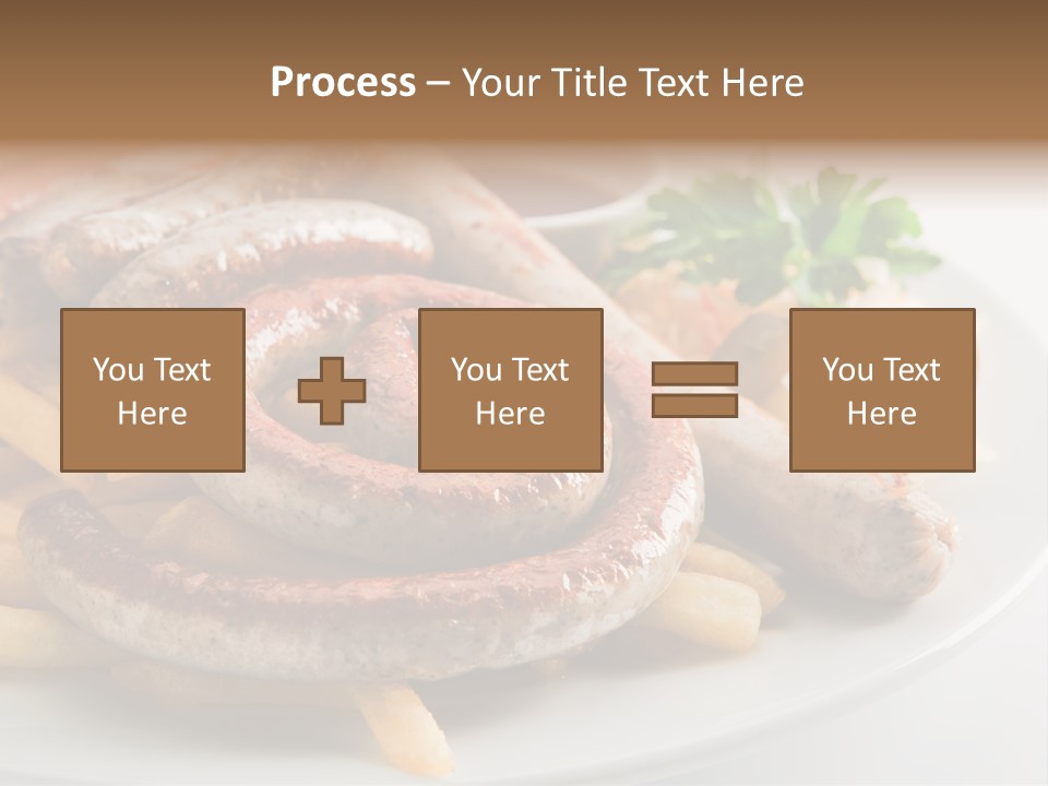Green White Slice PowerPoint Template