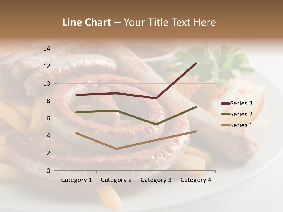Green White Slice PowerPoint Template