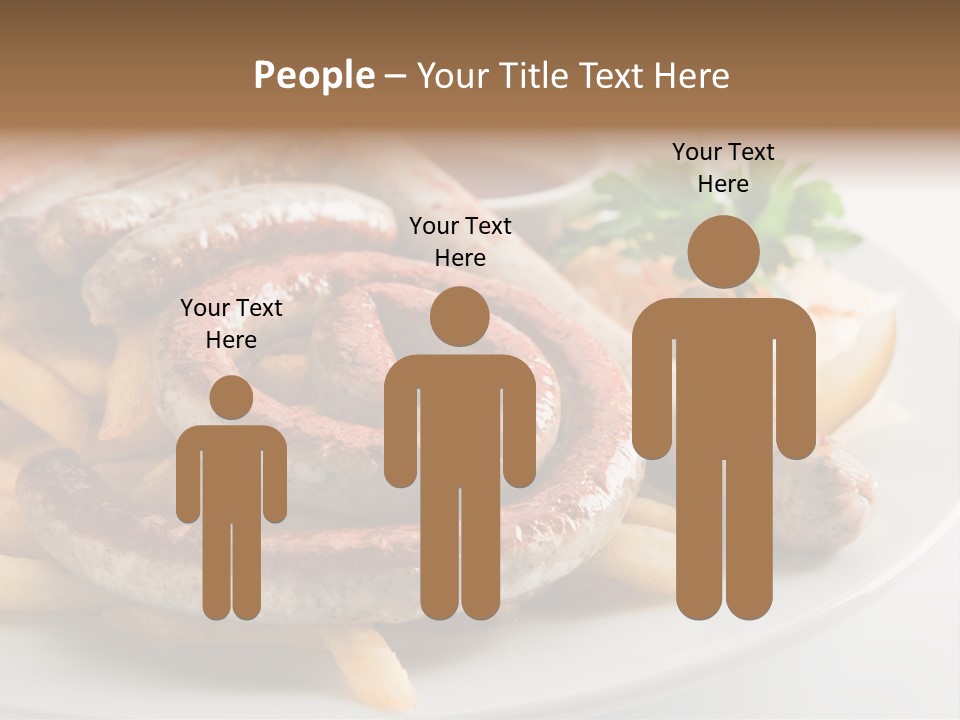 Green White Slice PowerPoint Template