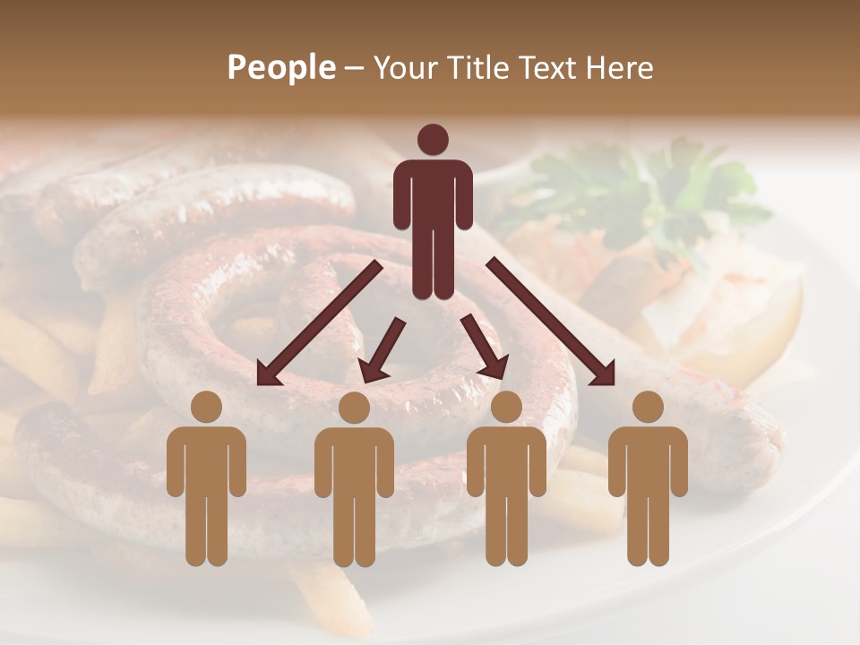 Green White Slice PowerPoint Template