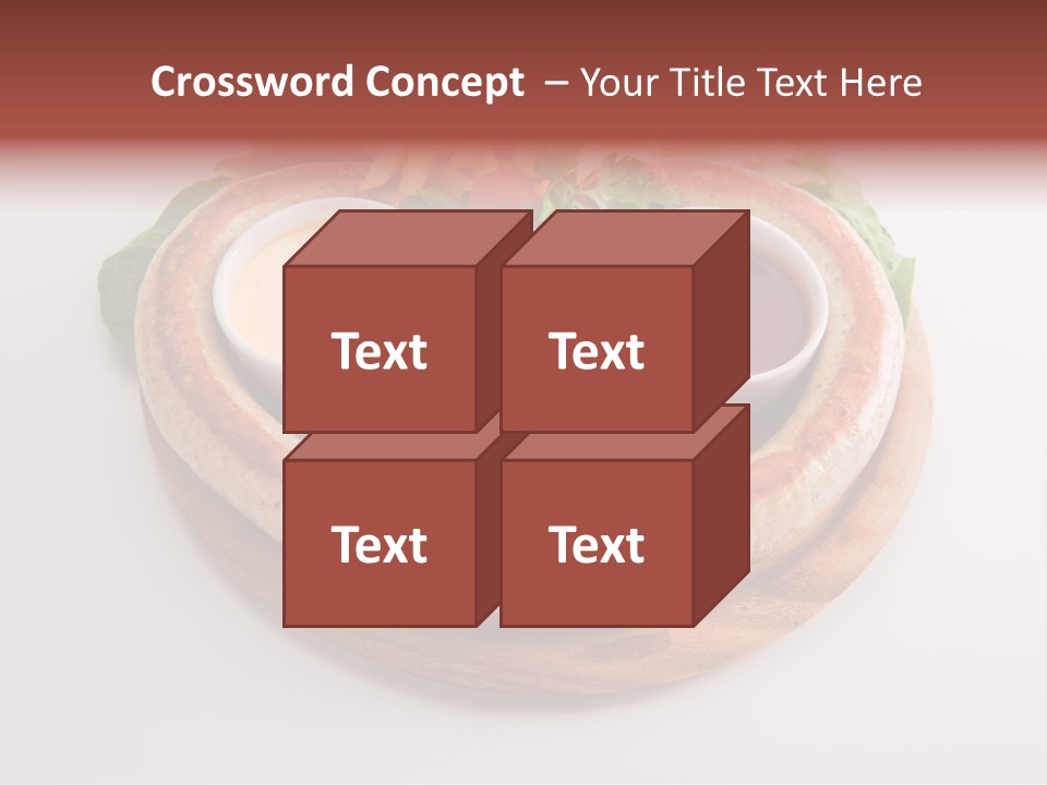 Dish Dog Ketchup PowerPoint Template