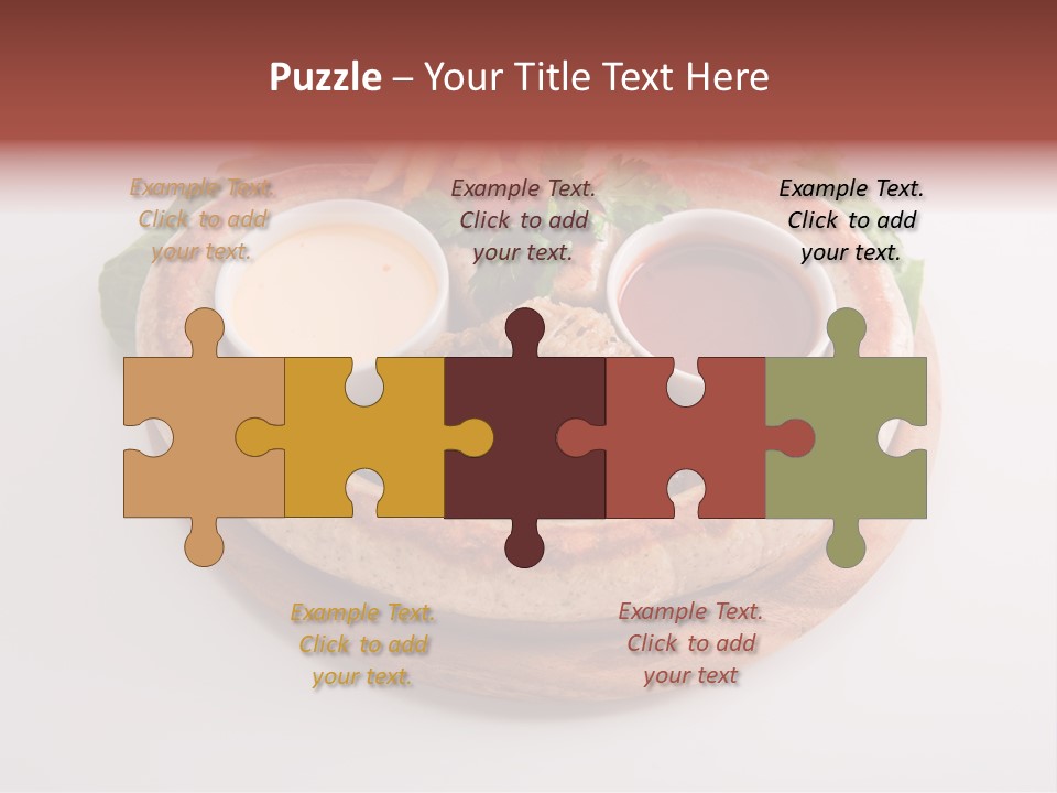 Dish Dog Ketchup PowerPoint Template